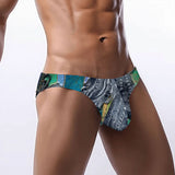 Men's Bikini Underwear Woodsy Blue
