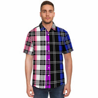 Pride Plaid Button Down Shirt