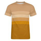 Color Palette Stripes Cotton T-shirt 17