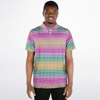 Gradient Polka Dot Polo