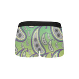 Paisley Pattern Boxer Briefs with Fly