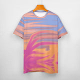 Unisex Gradient Paint Cotton T-Shirt