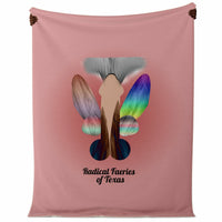 Texas Faeries Microfleece Blanket