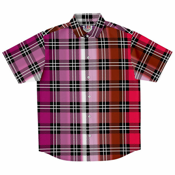 Pride Plaid Button Down Shirt