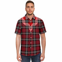 Pride Plaid Button Down Shirt