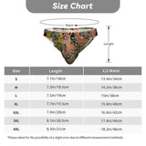 Men's Bikini Underwear Embossed Greens
