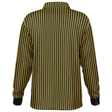 Striped Long Sleeve Polo