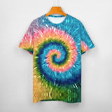 Multi-color Palette Tie Dye Cotton T-shirt 29