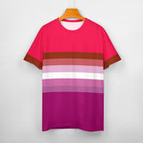 Color Palette Stripes Cotton T-shirt 30