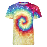 Multi-color Palette Tie Dye Cotton T-shirt 17