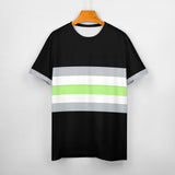 Color Palette Stripes Cotton T-shirt 27