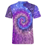 Multi-color Palette Tie Dye Cotton T-shirt 14