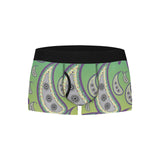 Paisley Pattern Boxer Briefs with Fly