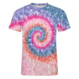Multi-color Palette Tie Dye Cotton T-shirt 24