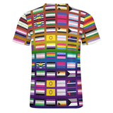 All Little Pride Flags Cotton T-Shirt
