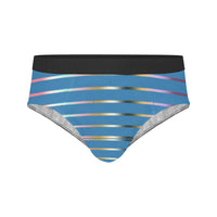 Stripes Mid Rise Briefs