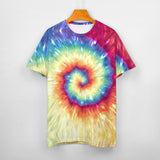 Multi-color Palette Tie Dye Cotton T-shirt 17