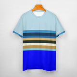 Color Palette Stripes Cotton T-shirt 23