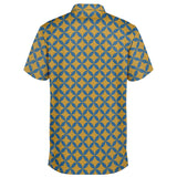 Geometric Star Polo Shirt