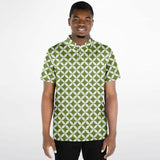 Geometric Star Polo Shirt