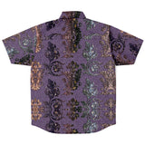 Linen Pattern Embossed Button Down Shirt