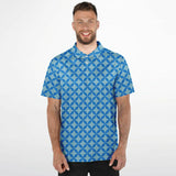 Geometric Star Polo Shirt