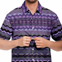 Lavender Waves Button Down