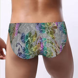 Men's Bikini Underwear Embossed Velvet 4