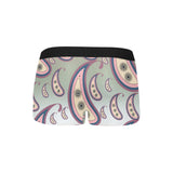 Paisley Pattern Boxer Briefs with Fly