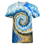 Multi-color Palette Tie Dye Cotton T-shirt 11
