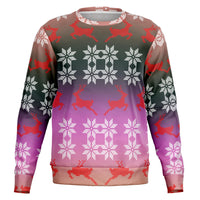 Reindeer Snowflake Sweatshirt