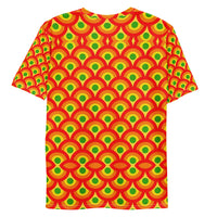 Orange Peacock t-shirt