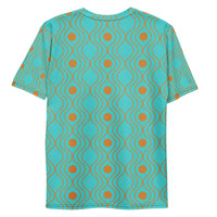 Turquoise Sand Pattern t-shirt