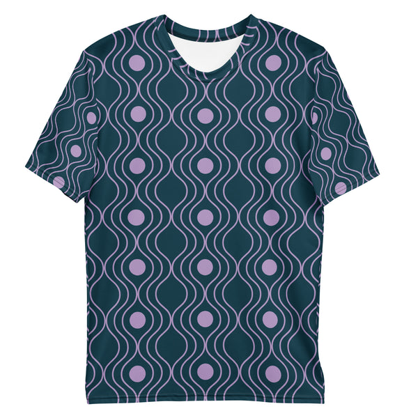 Midnight Orchid Geometric t-shirt
