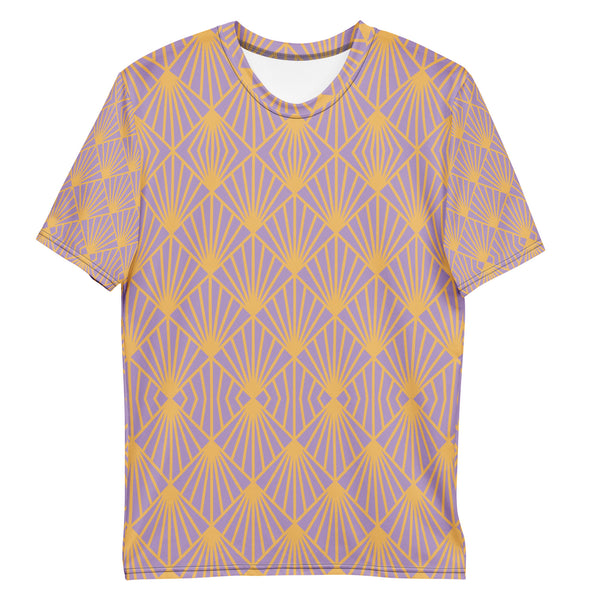 Lavender Gold Art Deco t-shirt