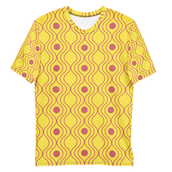 Red & Yellow Pattern t-shirt