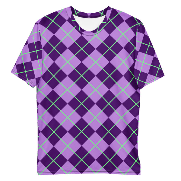 Purple Argyle t-shirt