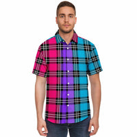 Pride Plaid Button Down Shirt