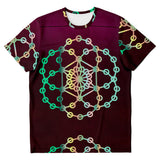 Color Spectrum Geometric T-shirt