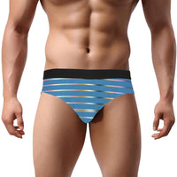 Stripes Mid Rise Briefs