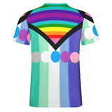 Rainbow Pride Flux Cotton T-Shirt