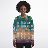 Metallic Christmas Tree Sweatshirt