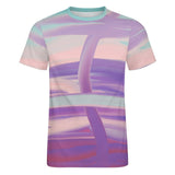 Unisex Gradient Paint Cotton T-Shirt