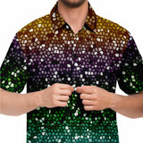 Mosaic Color Palette Button Down Shirt