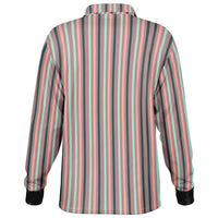 Multi Color Striped Long Sleeve Polo