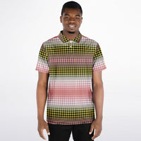 Gradient Polka Dots Polo