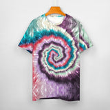 Multi-color Palette Tie Dye Cotton T-shirt