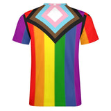 Progress Pride Flag Cotton T-Shirt
