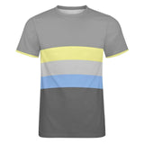 Color Palette Stripes Cotton T-shirt 36