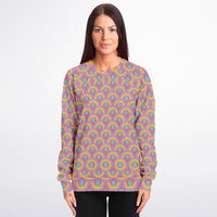 Peacock Pattern Sweatshirt